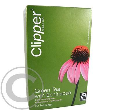 Čaj Clipper green tea with Echinacea 20 x 2 g