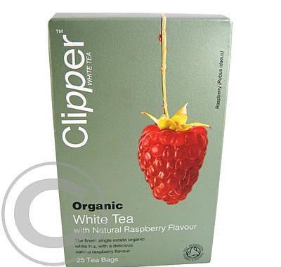 Čaj Clipper organic white tea   Raspberry 25 x 2 g