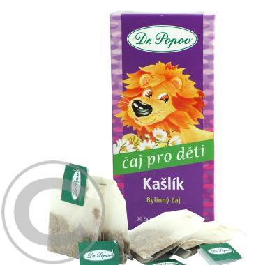 Čaj Dětský Kašlík n.s.20x1.5g Dr.Popov, Čaj, Dětský, Kašlík, n.s.20x1.5g, Dr.Popov