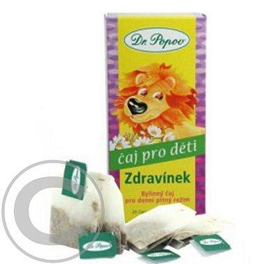 Čaj Dětský Zdravínek n.s.20x1.5g Dr.Popov, Čaj, Dětský, Zdravínek, n.s.20x1.5g, Dr.Popov