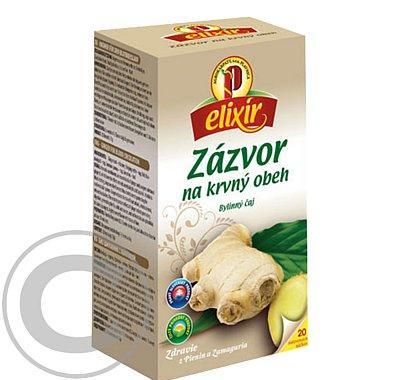 Čaj ELIXIR Zázvor na krevní oběh 20x1.5g, Čaj, ELIXIR, Zázvor, krevní, oběh, 20x1.5g