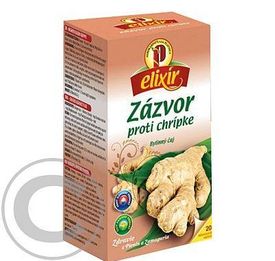 Čaj ELIXIR Zázvor při chřipce 20x1.5g, Čaj, ELIXIR, Zázvor, při, chřipce, 20x1.5g