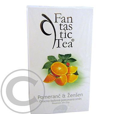 Čaj Fantastic Tea Pomeranč   Ženšen nálevové sáčky 20 x 2.5 g