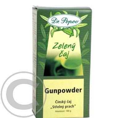 Čaj Gunpowder zelený 100g Dr.Popov, Čaj, Gunpowder, zelený, 100g, Dr.Popov