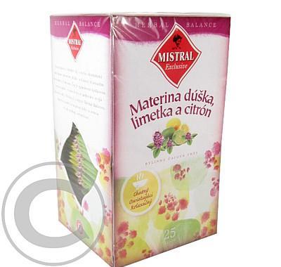 Čaj Mistrál Herbal Balance Mateřídouška   limetka   citrón 25 n.s., Čaj, Mistrál, Herbal, Balance, Mateřídouška, , limetka, , citrón, 25, n.s.