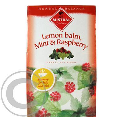 Čaj Mistrál Herbal Balance Meduňka máta malina 20ns, Čaj, Mistrál, Herbal, Balance, Meduňka, máta, malina, 20ns