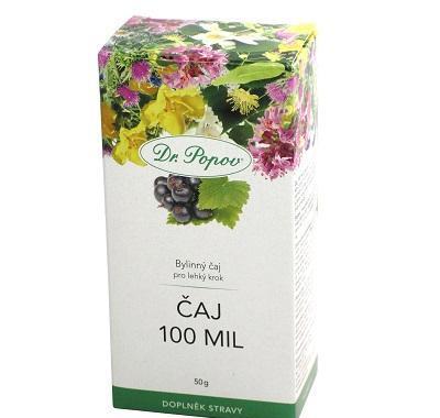 Dr .Popov Čaj 100 mil 50 g, Dr, .Popov, Čaj, 100, mil, 50, g