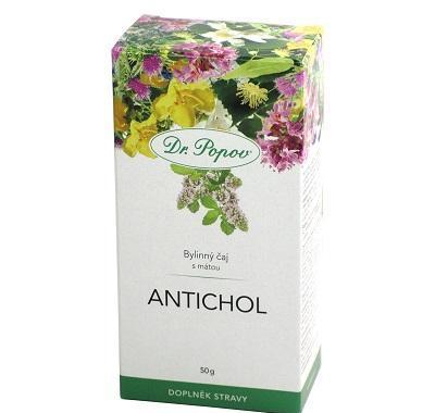 Dr. Popov Čaj Antichol 50 g, Dr., Popov, Čaj, Antichol, 50, g