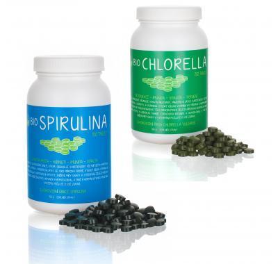 ES balíček: BIO Chlorella 750 tablet   BIO Spirulina 750 tablet, ES, balíček:, BIO, Chlorella, 750, tablet, , BIO, Spirulina, 750, tablet