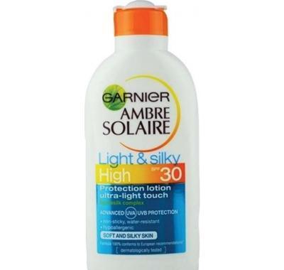 Garnier AMBRE SOLAIRE Light&Silky mléko SPF 30 200ml, Garnier, AMBRE, SOLAIRE, Light&Silky, mléko, SPF, 30, 200ml