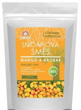 ISWARI Bio snídaňová směs mango baobab 360g