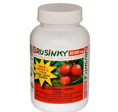 NATURVITA Brusinky 60   10 tablet AKCE