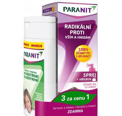 PARANIT sprej 100 ml   hřeben   šampon 100 ml : Výprodej