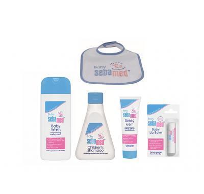 Sebamed Baby balíček v praktické kosmetické tašce s bryndákem ZDARMA, Sebamed, Baby, balíček, praktické, kosmetické, tašce, bryndákem, ZDARMA