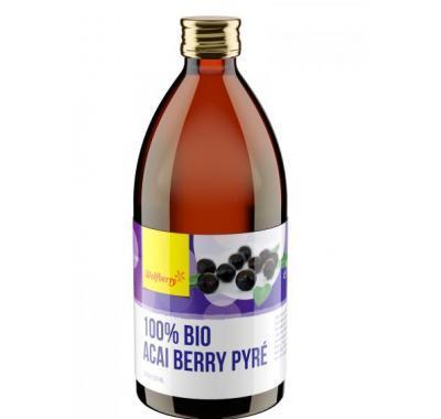 WOLFBERRY Acai berry pyré BIO 500 ml, WOLFBERRY, Acai, berry, pyré, BIO, 500, ml