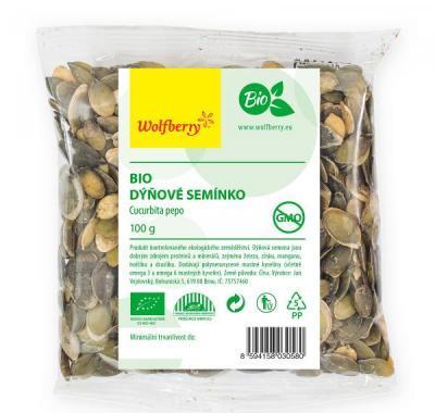 WOLFBERRY Dýňové semínko loupané BIO 100 g, WOLFBERRY, Dýňové, semínko, loupané, BIO, 100, g