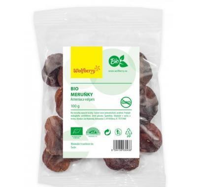 WOLFBERRY Meruňky sušené BIO 100 g, WOLFBERRY, Meruňky, sušené, BIO, 100, g