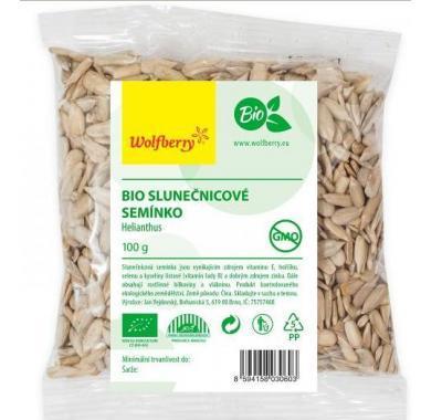 WOLFBERRY Slunečnicové semínko loupané BIO 100 g