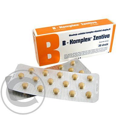 ZENTIVA B - Komplex Zentiva 30 dražé, ZENTIVA, B, Komplex, Zentiva, 30, dražé