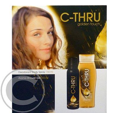 C-THRU Golden Touch sprchový gel 250ml   DEO 150ml, C-THRU, Golden, Touch, sprchový, gel, 250ml, , DEO, 150ml