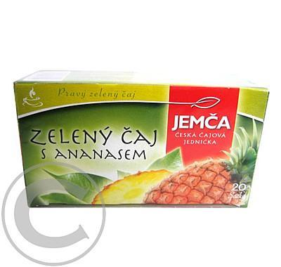 Čaj zelený s ananasem 20 nálevných sáčků JEMČA, Čaj, zelený, ananasem, 20, nálevných, sáčků, JEMČA