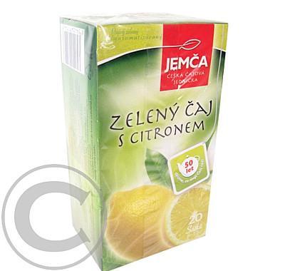 Čaj zelený s citronem 20x1.5g n.s. JEMČA