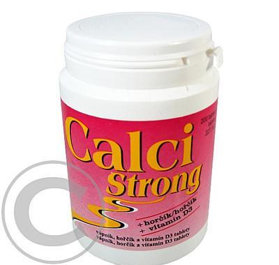 Calci Strong   Horčík   vit. D3 tbl. 200 Vitabalans