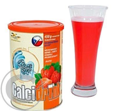 Calcidrink nápoj jahoda 450g, Calcidrink, nápoj, jahoda, 450g