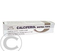 CALCIFEROL BIOTIKA FORTE  1X1ML/7.5MG Injekční roztok, CALCIFEROL, BIOTIKA, FORTE, 1X1ML/7.5MG, Injekční, roztok