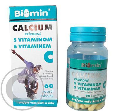 Calcium s vitaminem C cps. 60, Calcium, vitaminem, C, cps., 60