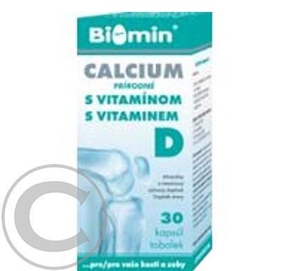 Calcium s vitaminem D cps. 30, Calcium, vitaminem, D, cps., 30