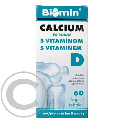 Calcium s vitaminem D cps. 60, Calcium, vitaminem, D, cps., 60