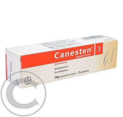 Canesten 3, vaginální krém 20 g   3 aplikátory, Canesten, 3, vaginální, krém, 20, g, , 3, aplikátory