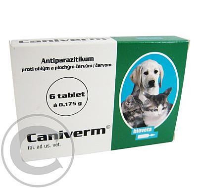 CANIVERM A.U.V. TBL 6X175MG, CANIVERM, A.U.V., TBL, 6X175MG