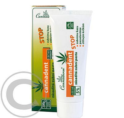 Cannaderm Cannadent ošetřující zubní pasta 75g, Cannaderm, Cannadent, ošetřující, zubní, pasta, 75g