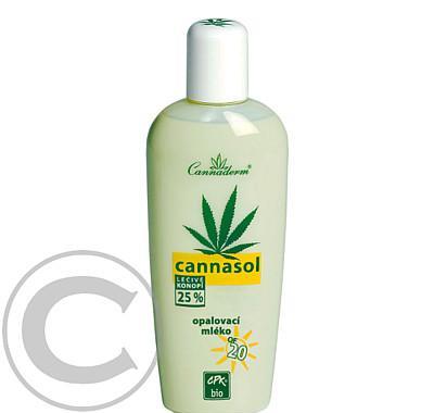 Cannaderm Cannasol opalovací mléko OF20 150ml, Cannaderm, Cannasol, opalovací, mléko, OF20, 150ml