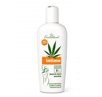 Cannaderm Intime NEW jemná mycí emulze 150 ml, Cannaderm, Intime, NEW, jemná, mycí, emulze, 150, ml