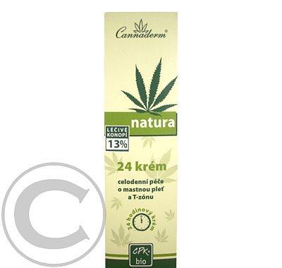 Cannaderm Natura 24 krém na mastnou a normální pleť 75