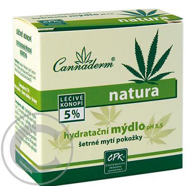 Cannaderm Natura hydratační mýdlo pH 5.5