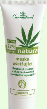 CANNADERM Natura maska ošetřující 75 g