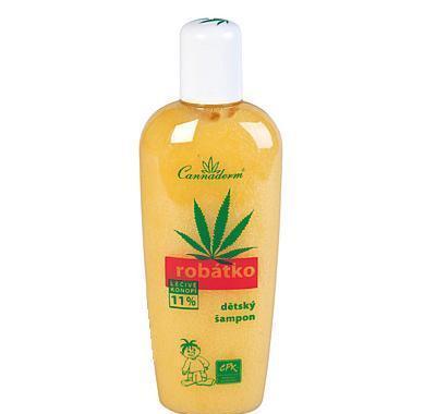 Cannaderm Robátko dětský šampon 150ml