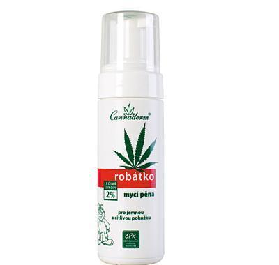 Cannaderm Robátko mycí pěna 180 ml