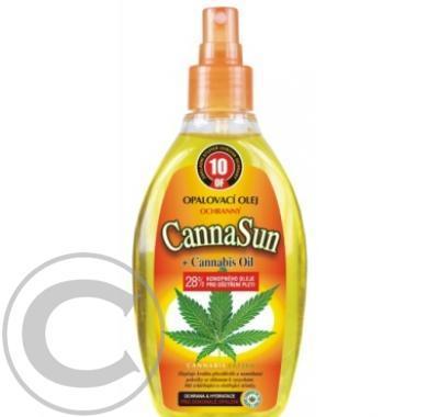 CANNASUN opalovací olej s konopným olejem OF10 200 ml