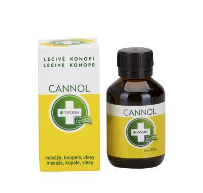 Cannol - konopný olej (masáž koupel vlasy) 100ml