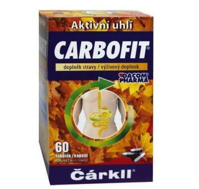CARBOFITt rostlinné tobolky 60 tablet, CARBOFITt, rostlinné, tobolky, 60, tablet