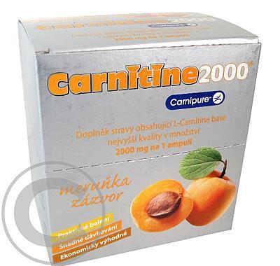 CARNITINE 2000 meruňka-zázvor ampule 20x25ml, CARNITINE, 2000, meruňka-zázvor, ampule, 20x25ml