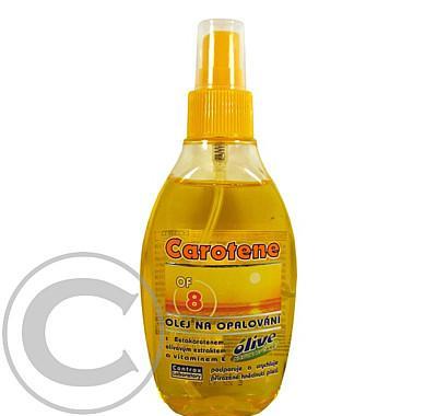 CAROTENE olej na opalování OF 8 spray 150ml, CAROTENE, olej, opalování, OF, 8, spray, 150ml