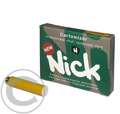 Cartomizér Nick s příchutí mentol, Cartomizér, Nick, příchutí, mentol