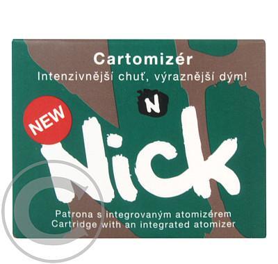 Cartomizér Nick s příchutí tabák (obsah nikotinu vysoký), Cartomizér, Nick, příchutí, tabák, obsah, nikotinu, vysoký,