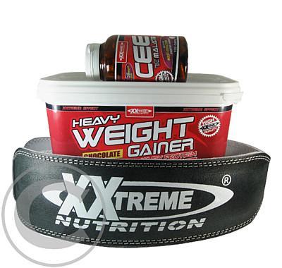 CEEM 120 cps   Heavy Weight Gainer – čoko 1000 g   opasek L